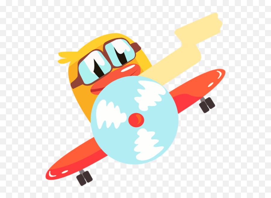 Duckmoji Duckling Emojis Stickers - Warren Street Tube Station Png,Plane Emoji Png