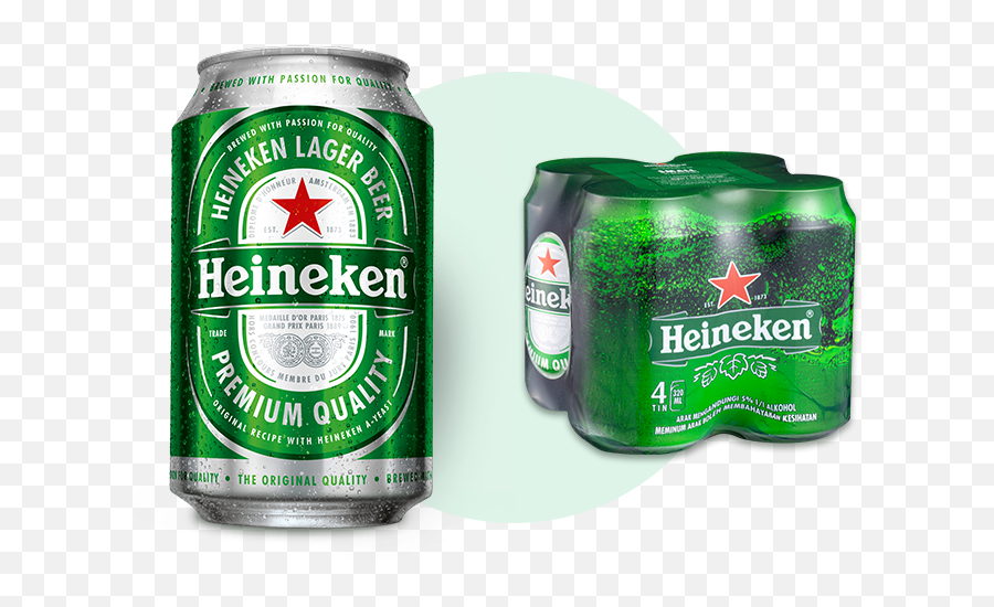 Heineken - Heineken Can 250 Ml Png,Beer Can Png