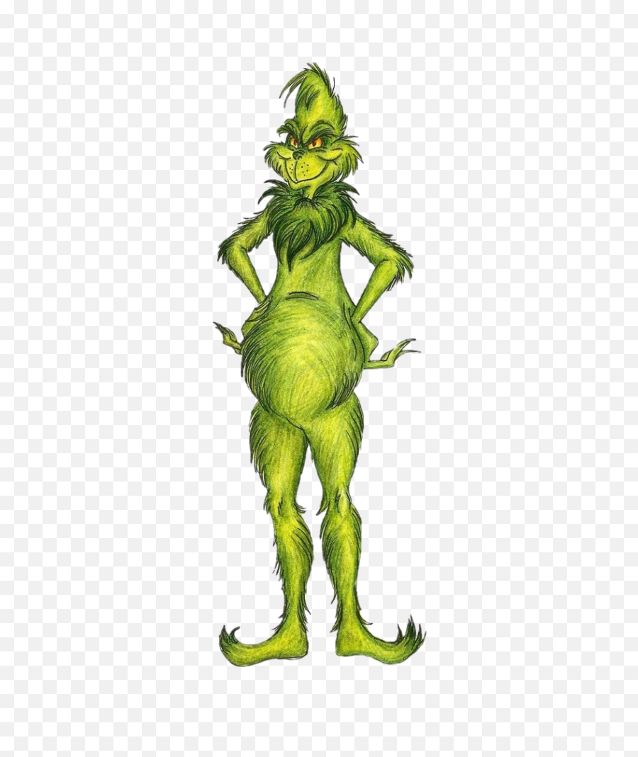 The Grinch Png 7 Image - Cartoon Full Body Grinch,Grinch Png