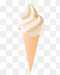Ice Cream Vector - Ice Cream Cone Png,Ice Transparent Background