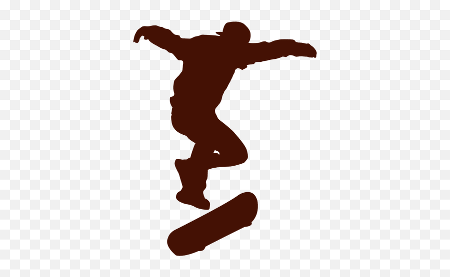 Transparent Png Svg Vector File - Skateboarder Jumping Off A Jump Sketch,Skateboarder Png