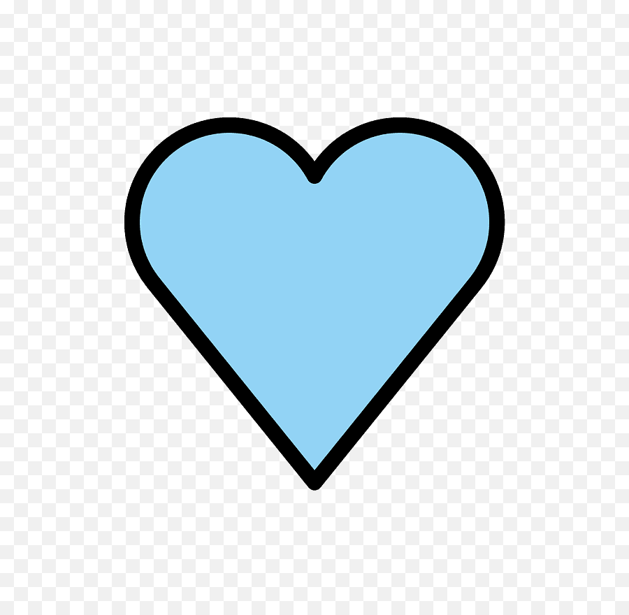 Blue Heart Emoji - Heart Png,Instagram Heart Icon Png