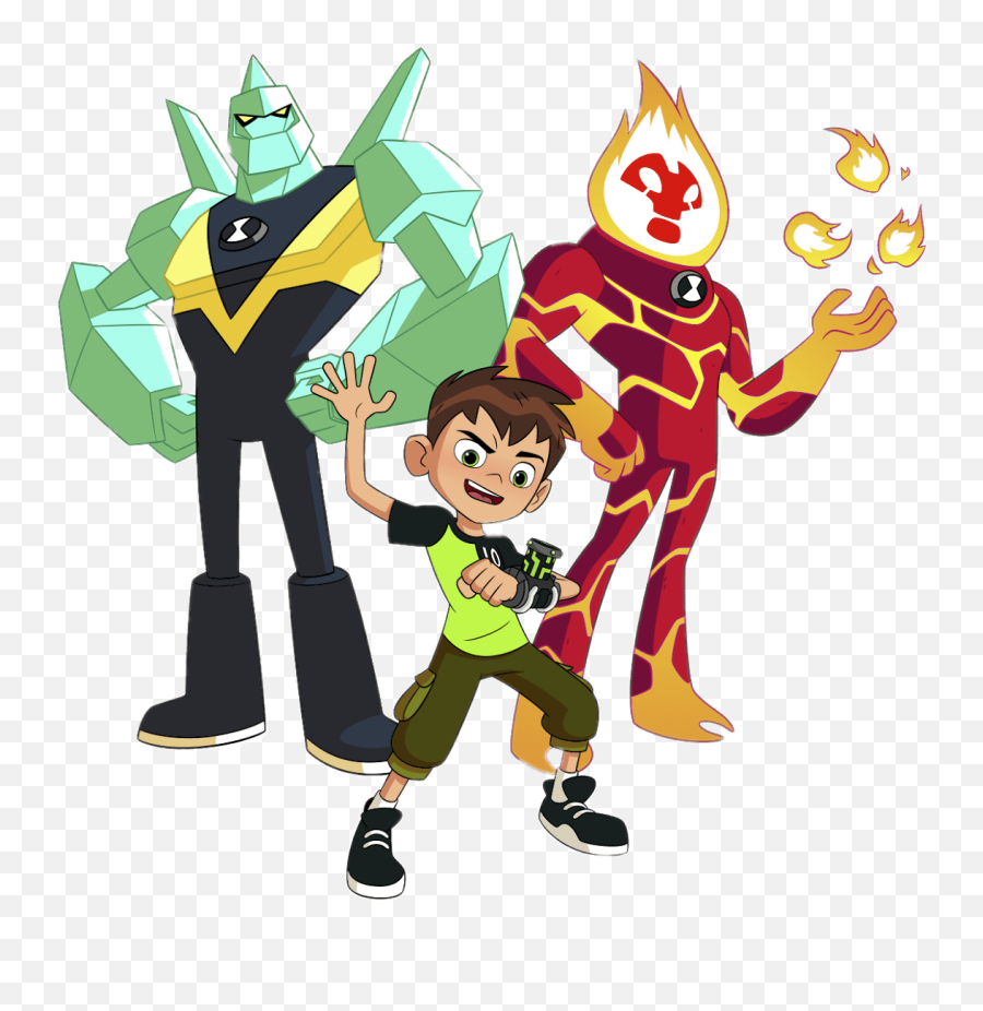 Ben 10 And Aliens Transparent Png - Ben 10 Cartoon Network Diamond Head,Ben 10 Png