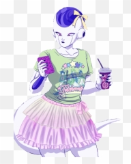 Friezafreezerfreezagirl - Sticker By Desi Frieza Girl Png,Frieza Png