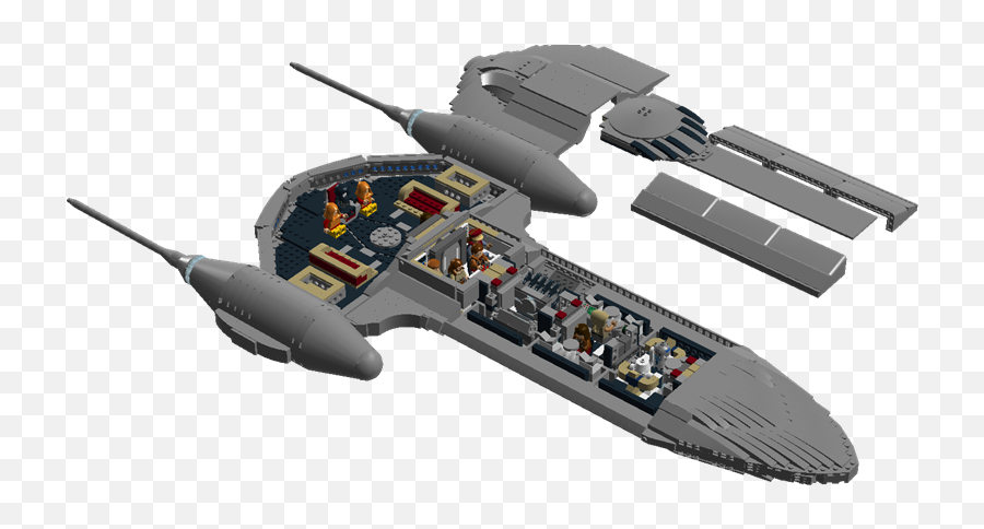 Download Hd Naboo Royal Starship 09 - Lego Star Wars Starships Png,Starship Png