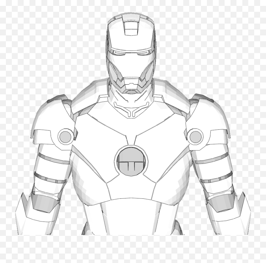 Full Armor Costume Foam Pepakura File - Pepakura Iron Man Mark 3 Png,Iron Man Mask Png