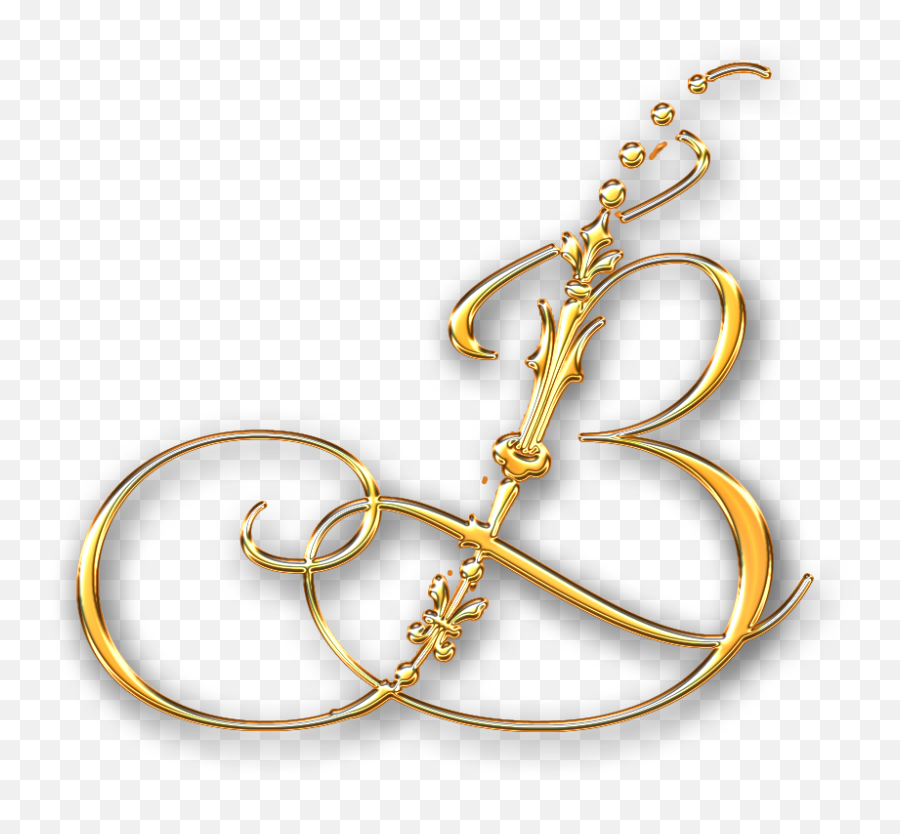 B Logo Design In Png Formet - Body Jewelry,B Logo