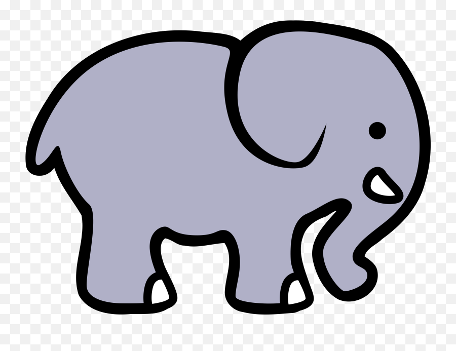 Library Of Transparent Jpeg Elephant - Big As An Elephant But Weighs Nothing Png,Elephant Transparent Background