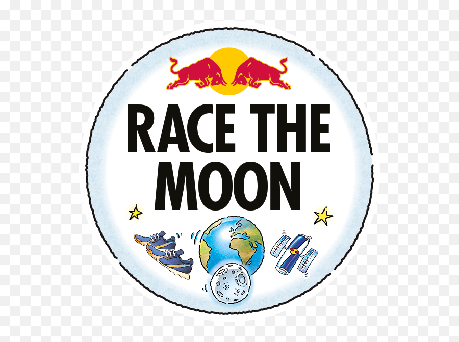 Red Bull Race The Moon - Vector Red Bull Logo Png,Red Bull Png