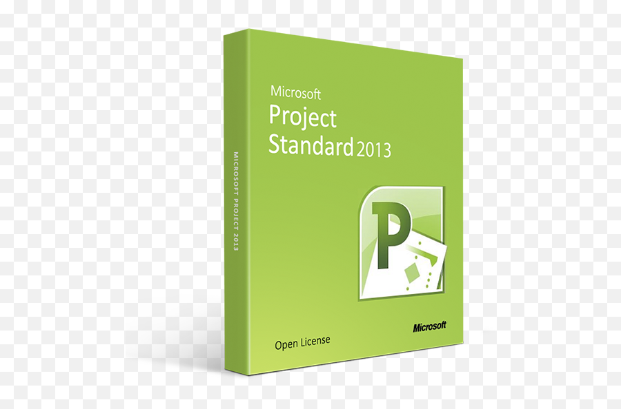 Microsoft Project 2013 Standard Open - Horizontal Png,Microsoft Project Logo