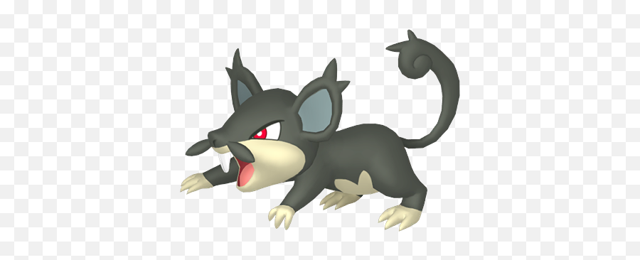 Alolan Rattata - Pokémon Porygonz Galarian Raticate Png,Rattata Png