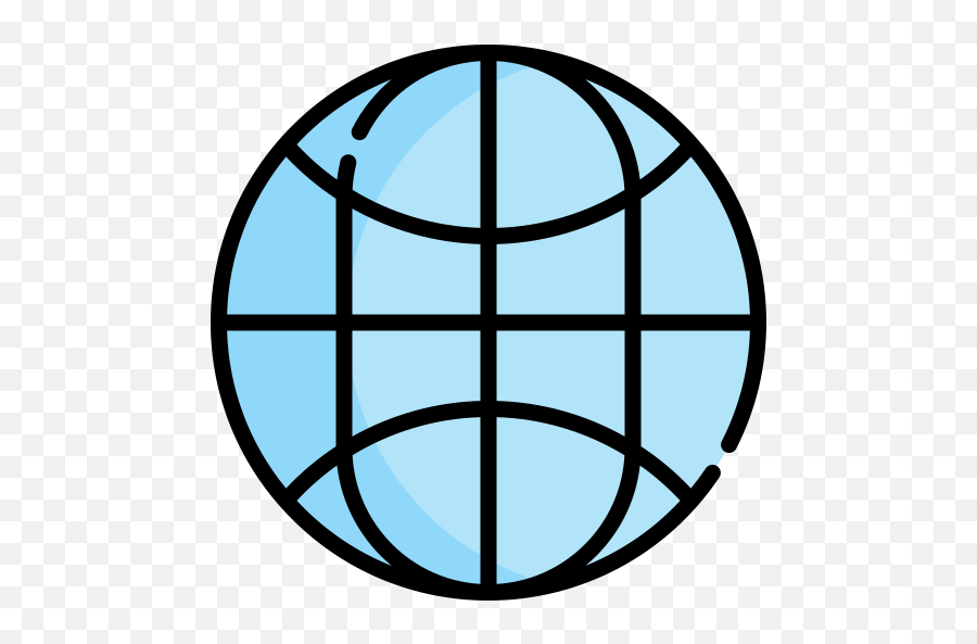 Globe Grid - Airplane World Icon Transparent Background Png,Globe Grid Png
