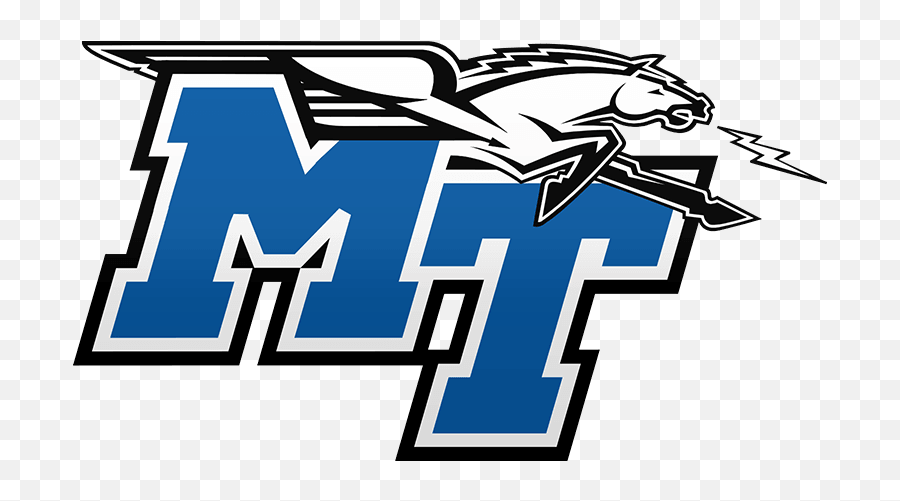 Download Middle Tennessee Football Logo - Logo Middle Tennessee State University Png,Tennessee Logo Png
