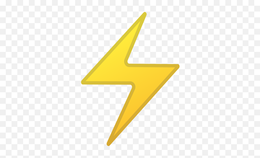 Lightning Emoji Meaning With Pictures - Lightning Emoji Png,Snapchat Icon Meaning