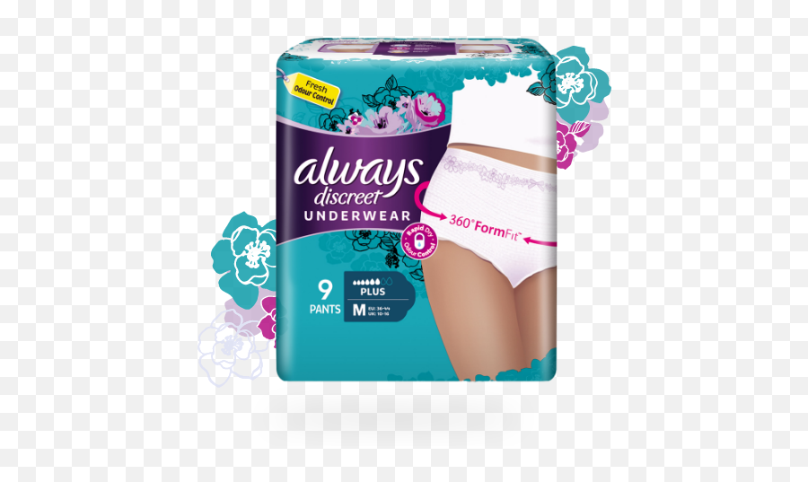 Always Discreet - Always Pads Png,Icon Pee Proof Underwear Coupon