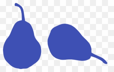 Free Photo Silhouette Food Blue Pear Icon Produce Fruit - Fresh png