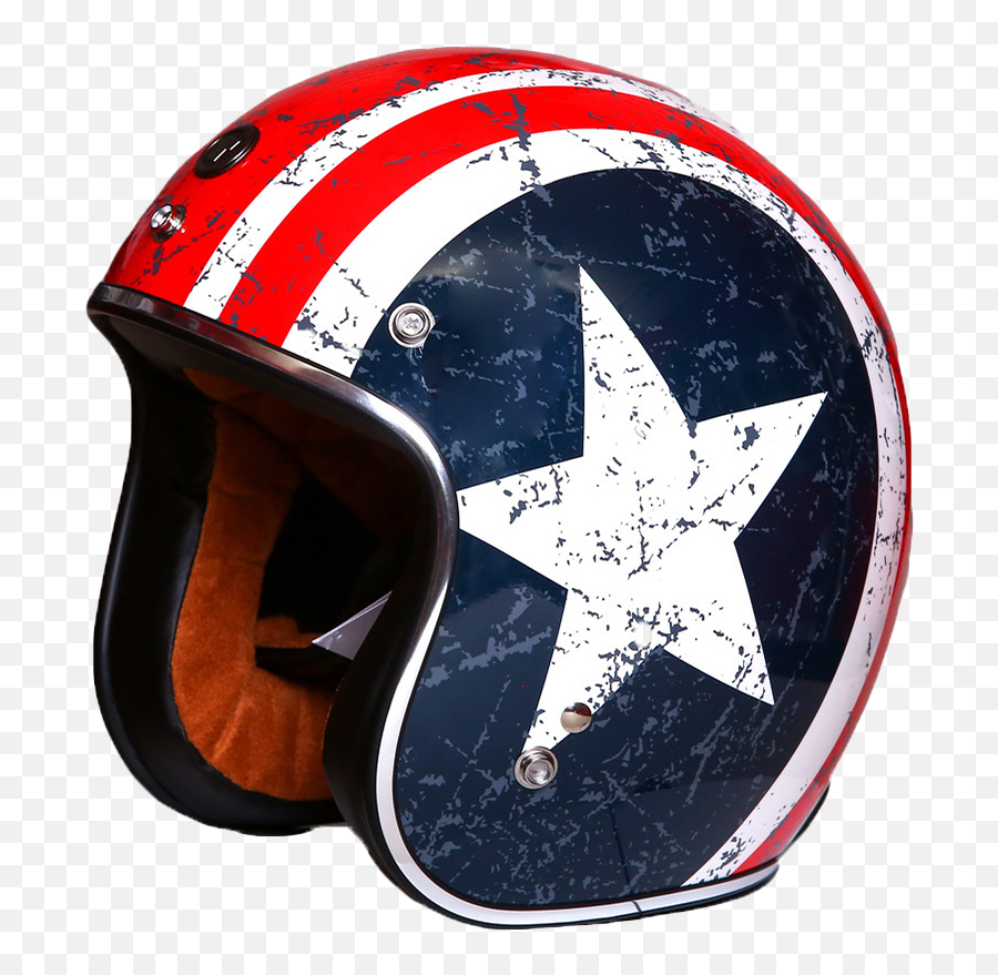 T50 Open Face Scooter Cafe Retro - Motorcycle Helmet Png,Icon Airmada Hard Luck Helmet