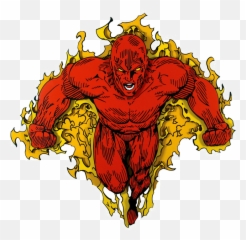Human Torch Png Image - Human Torch Marvel Comics,Torch Png