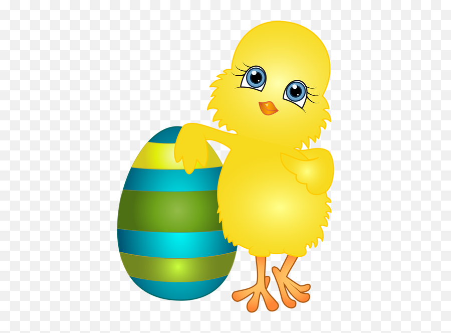 Easter Chicken With Egg Png Clip Art Image - Easter Chicken Clip Art Png,Cracked Egg Png