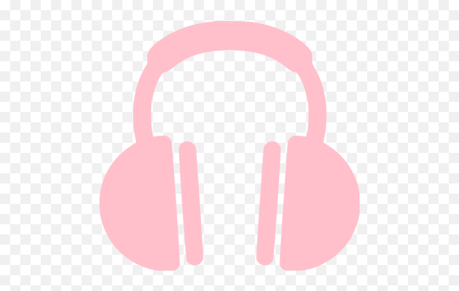White Headphones Icon Png - 512x512 Png Clipart Download Pink Headphone Icon Png,Headphones Icon Transparent