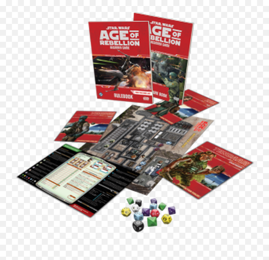 Rpg Star Wars Age Of Rebellion Beginner Game Ffg Swa01 - Star Wars Age Of Rebellion Beginner Game Png,Star Wars Rebellion Icon