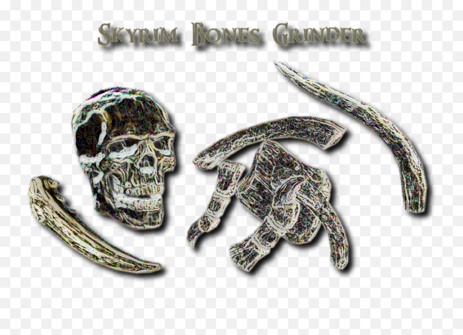 Bone Grinder - Mods And Scary Png,Monster Hunter World Skull Icon