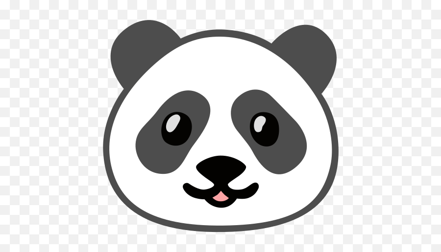 Panda Bear Face - Cara De Oso Panda Dibujo Png,Panda Bear Icon
