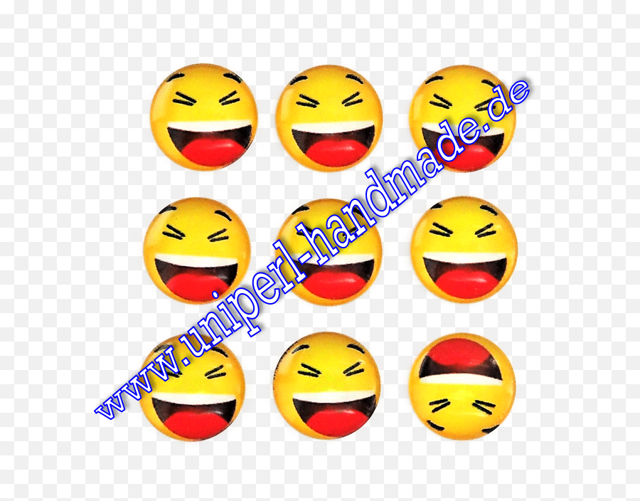 Emoji Cabochon 14 Mm Smiling Face With Open Mouth And Closed Eyes - Happy Png,Whatsapp Group Icon Image Size
