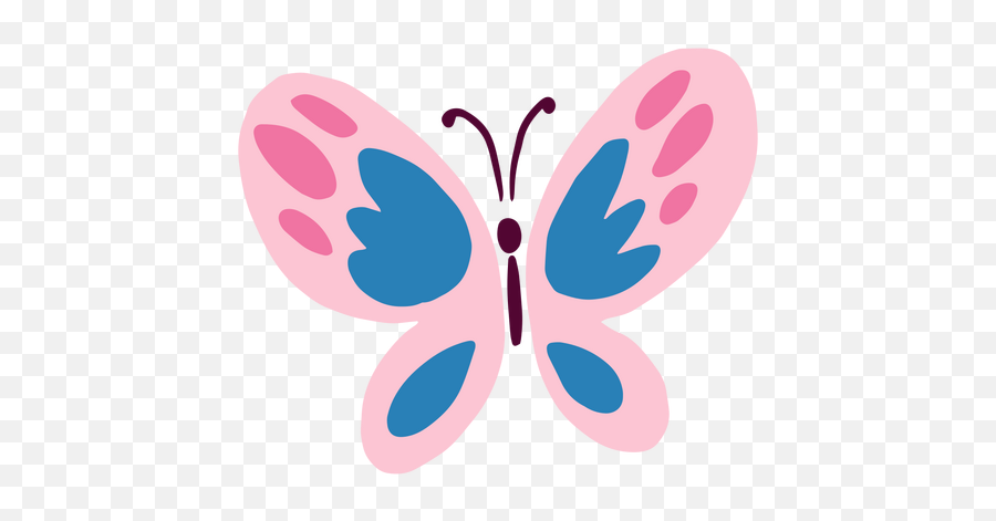 Monarch Butterfly Silhouette Icon Transparent Png U0026 Svg Vector - Png Azul Y Rosa,Pink Butterfly Icon