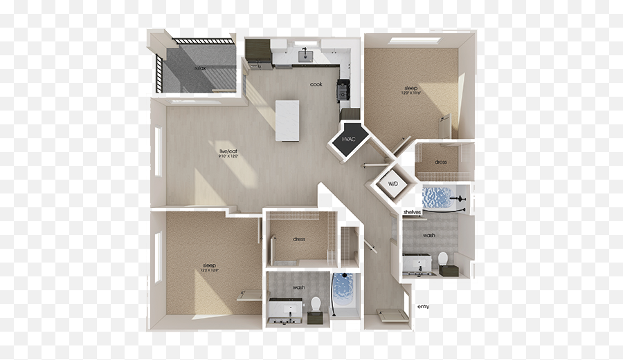 Brand New Apartments In Orange Ca Aura Apartment Homes - Vertical Png,Icon Hewitt Apartment Map