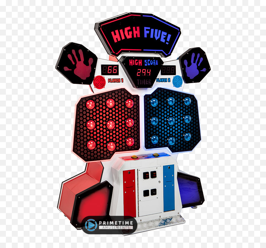 High Five - Primetime Amusements High Five Arcade Game Png,High Five Png