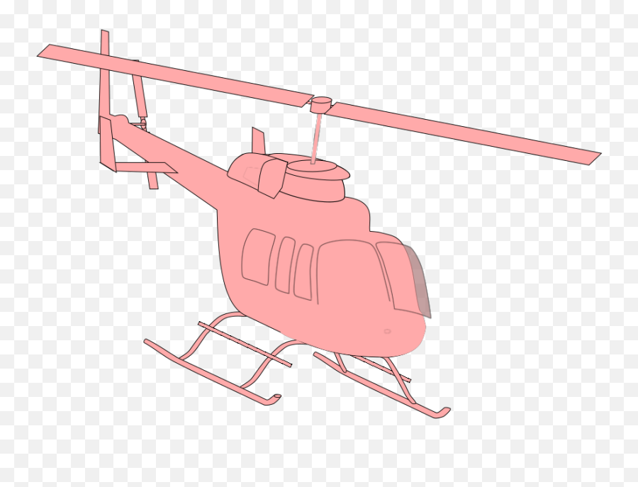 Helicopter Clip Art - Vector Clip Art Online Transparent Background Helicopter Clipart Png,Helicopter Png