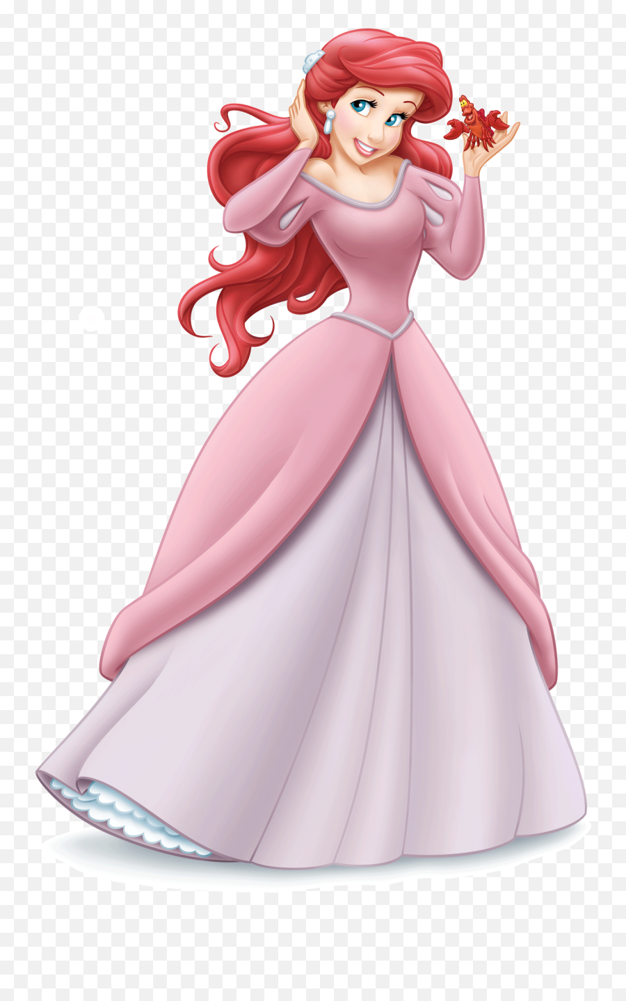 Ariel Disney Princess Magical Jewels Sn 1081931 - Png Princess Ariel Pink Dress,Disney Princess Png