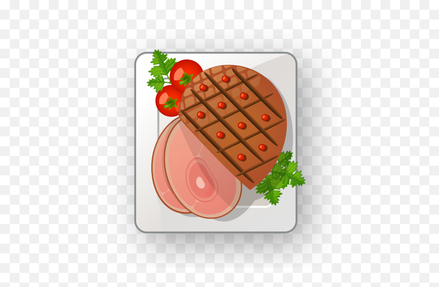 Roast Ham Food Meat Free Icon - Iconiconscom Carne Asada Icono Png,Beef Icon Vector