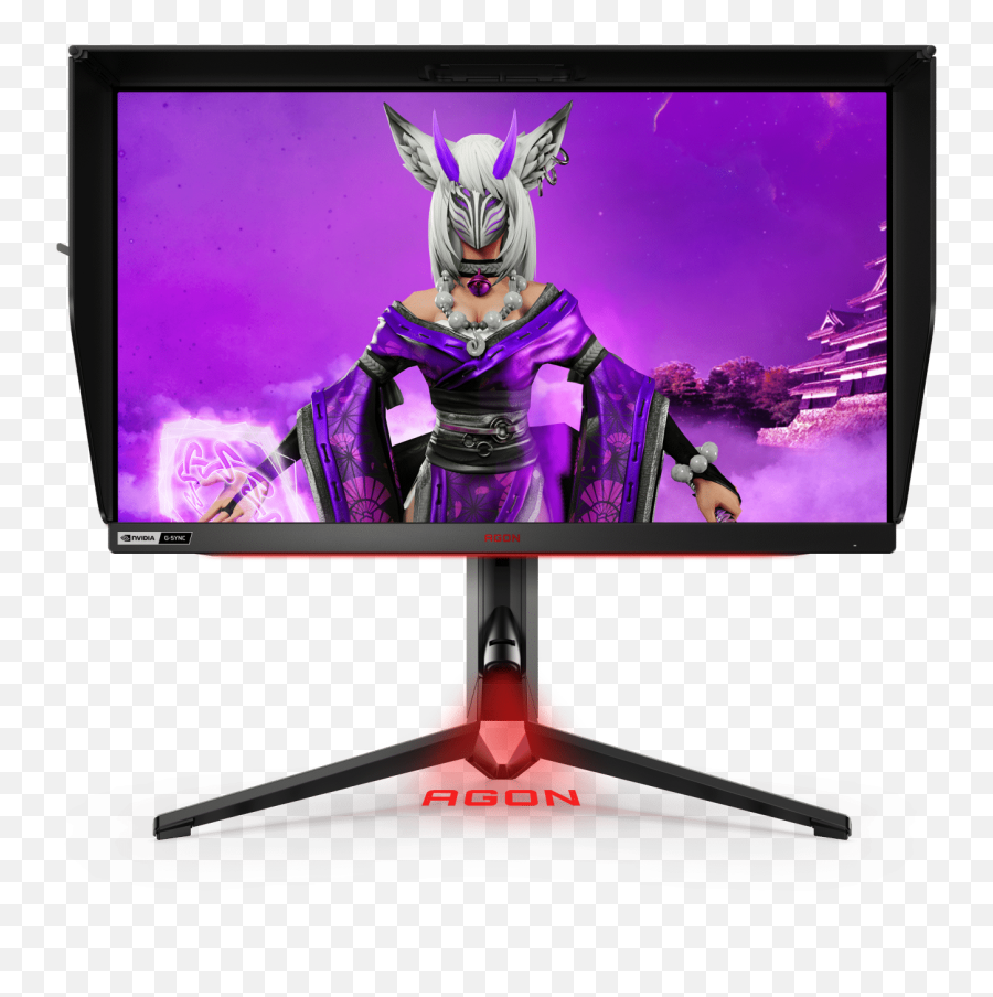 Ag254fg Agon Pro 245 Premium Gaming Monitor - Aoc Monitor Aoc Agon Pro Png,Nvidia Shield Icon