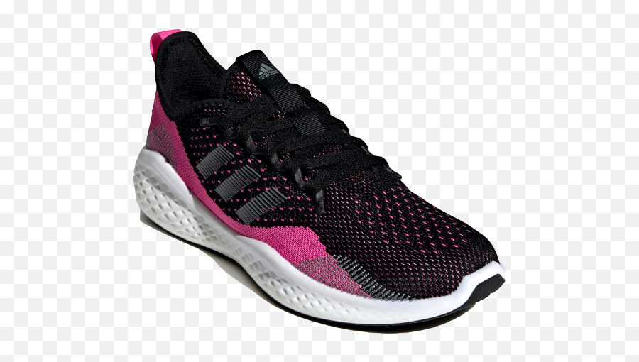 Adidas Womens Fluidflow 20 Running Shoes - Adidas Womens Shoes Gray Pink Png,Adidas Boost Icon 2 Cleats
