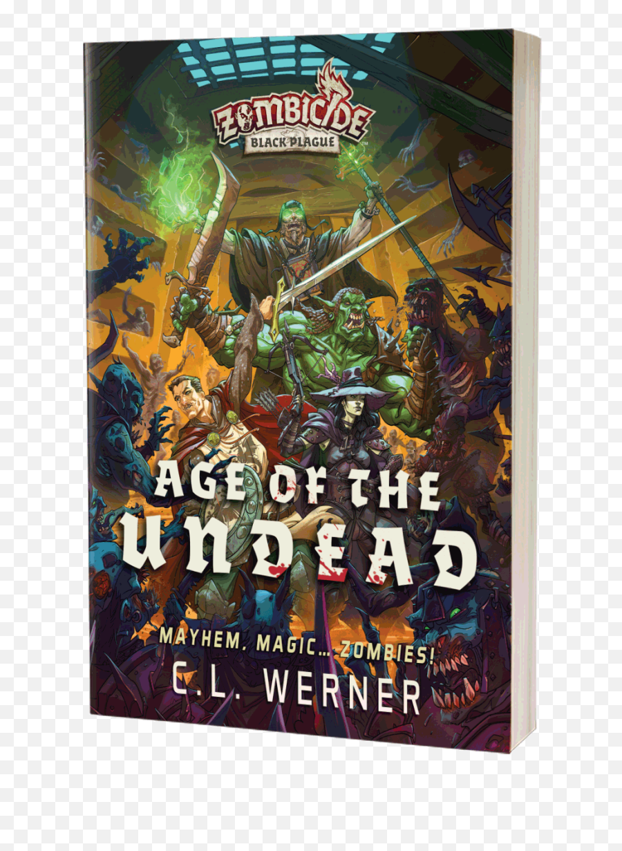 Age Of The Undead By C L Werner U2013 Aconyte Books Png Superhero Icon Posters