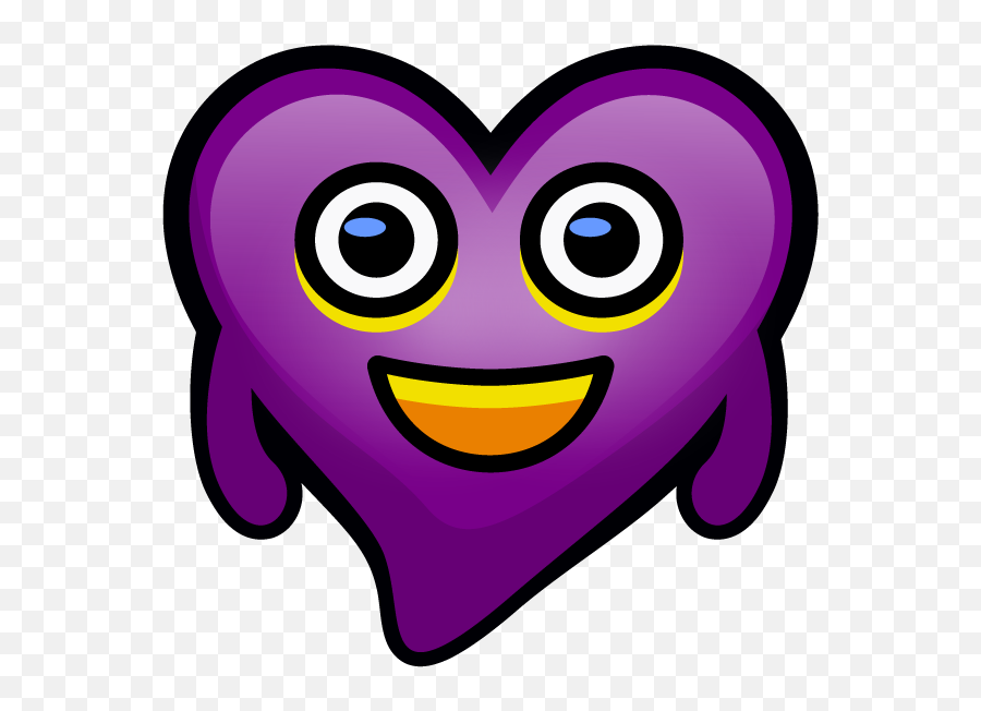Purple Hearts Stickers By Lic Newtime Png Heart Icon