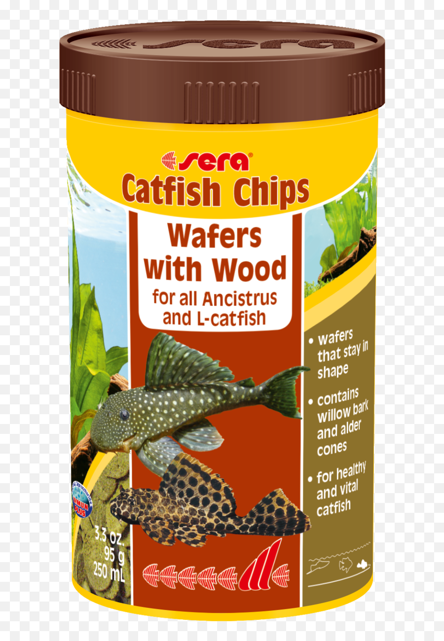 Sera Catfish Wafers With Wood - Sera Catfish Chips Png,Catfish Png