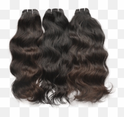 Luxury Hair Extensions Natural Wave - Human With Transparent Background png