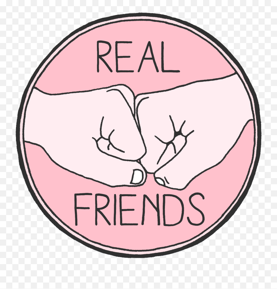 Tumblr Stickers Transparent Png - Real Friends Sticker,Tumblr Stickers Png