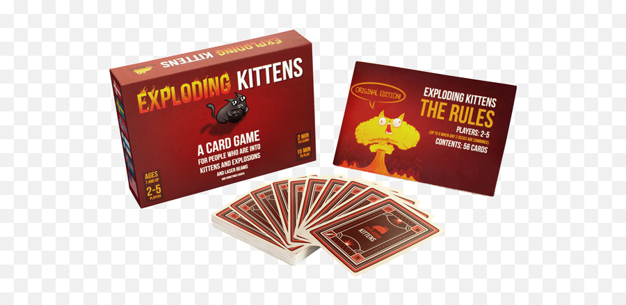 Asmodee Nordics - Exploding Kittens Exploding Kittens Cards Png,Kittens Png