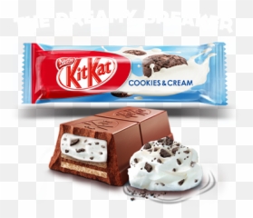 Kitkat Mini Moments Cookies Cream - Kat png
