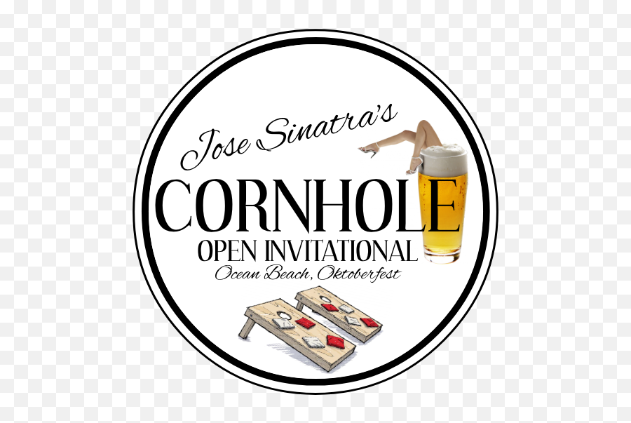 Cornhole - Ocean Beach Oktoberfest Bottle Png,Cornhole Png