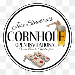 Cornhole - Ocean Beach Oktoberfest Bottle Png,Cornhole Png