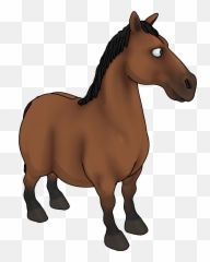 Horse V1 Side Clipart Png - Portable Network Graphics,Horse Clipart Png