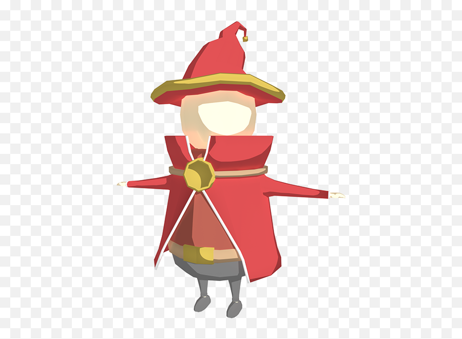 Low - Poly Wizard On Student Show Cartoon Png,Wizard Transparent