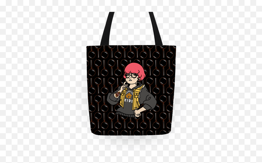 Punk Parody Velma Totes Lookhuman - Golconda Fort Png,Mystery Machine Png