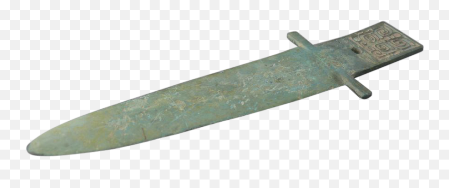 Bronze Halberd Or Ge From The Warring States Period 480 To - Bowie Knife Png,Halberd Png