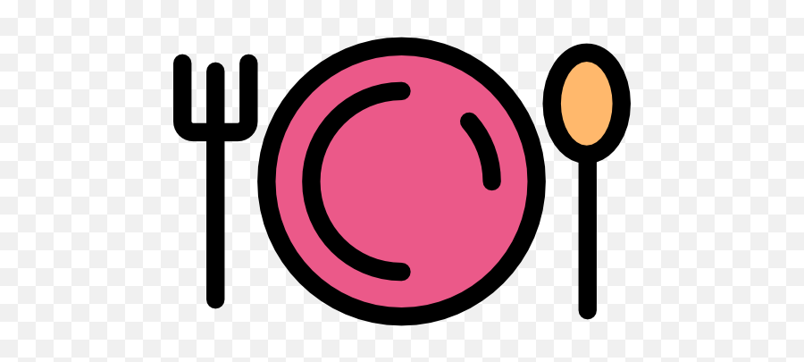 Restaurant Icon Png - Food Icon Png Pink,Food Icon Png